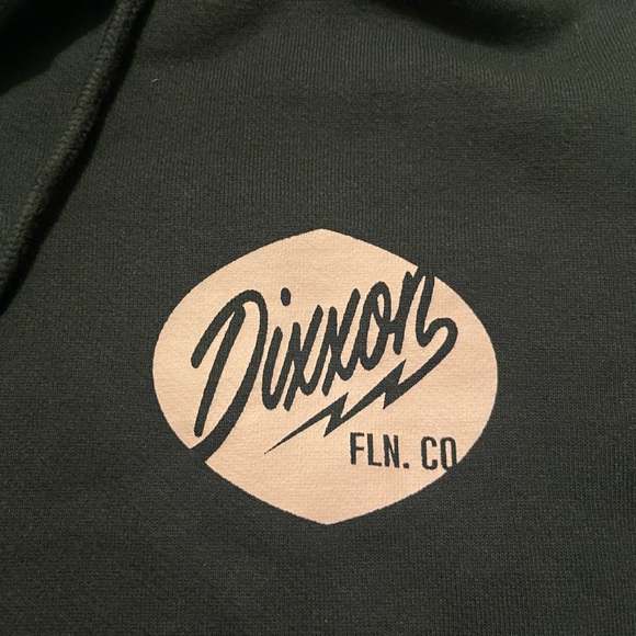 Women’s DIXXON Fleece Lining Zip Up Hoodie Black Pink Size Small - Picture 4 of 11